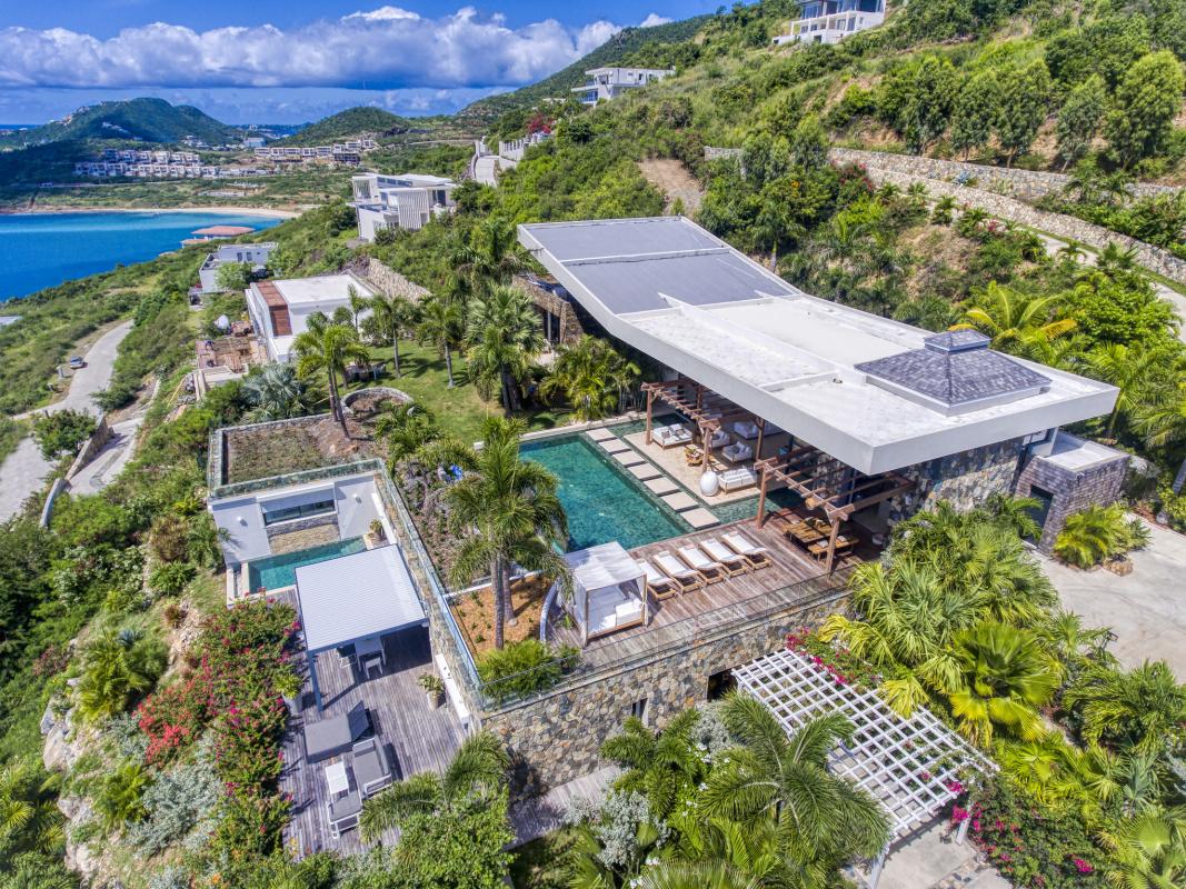 Location villa Saint Martin Indigo Bay - Villa 4 chambres 8 personnes - vue mer - Piscine - Villa de luxe (45)